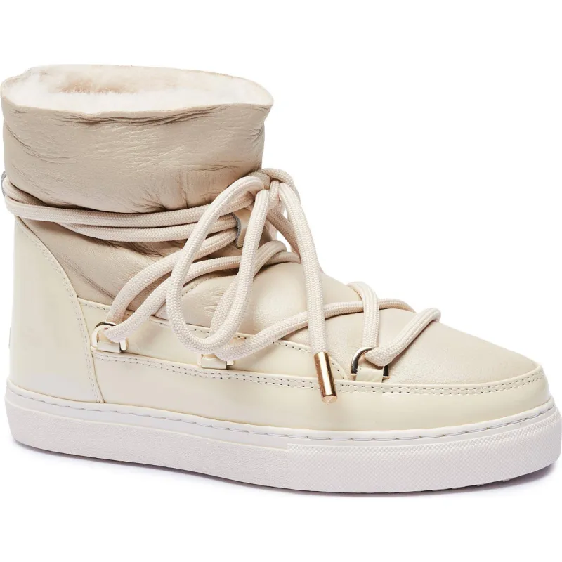 INUIKII Śniegowce GLOSS | skóra