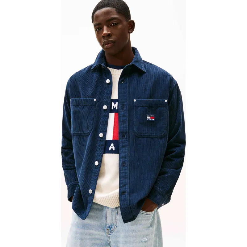 Tommy Jeans Sztruksowa koszula | Loose fit