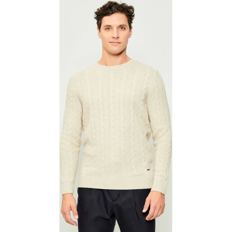 Joop! Sweter Levior | Modern fit | z dodatkiem wełny i kaszmiru