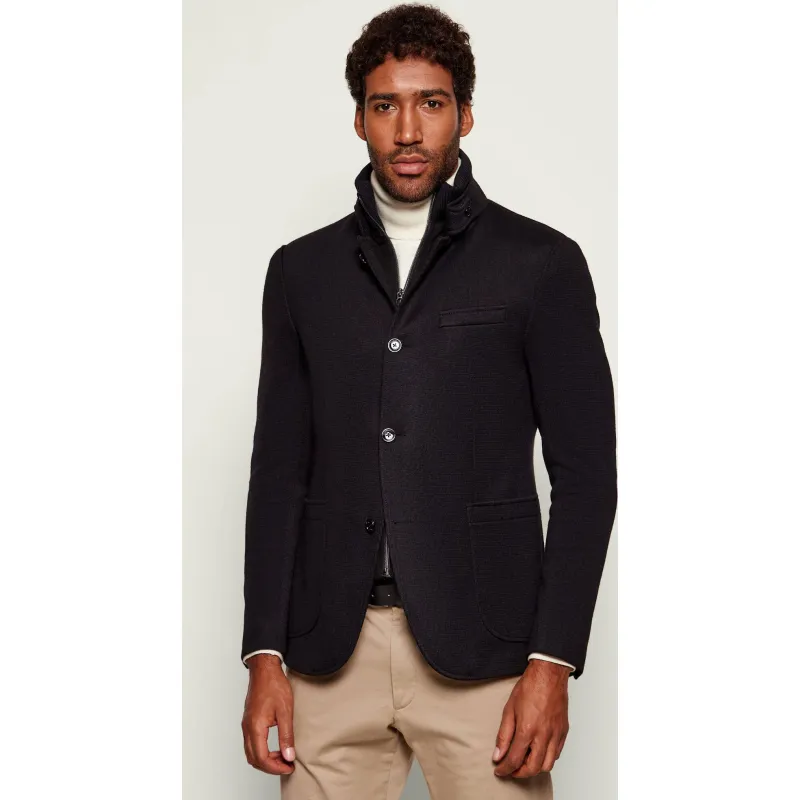 Joop! Marynarka 2w1 Hectar-J | Slim Fit | z dodatkiem wełny