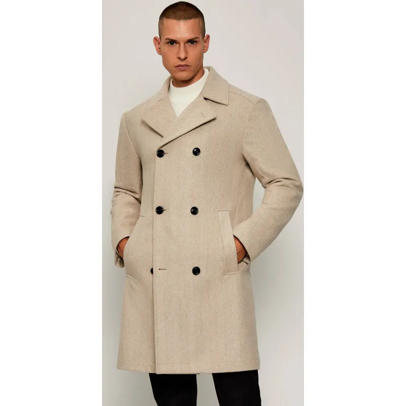 Joop! Wełniany płaszcz Beale