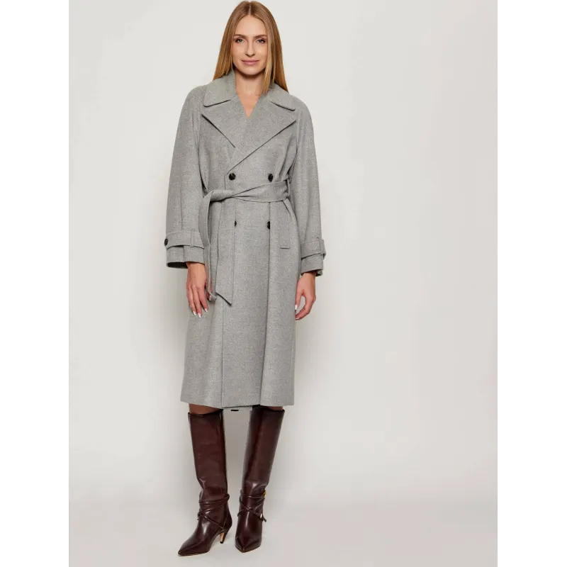 Marella Wełniany płaszcz TENNA | z dodatkiem kaszmiru