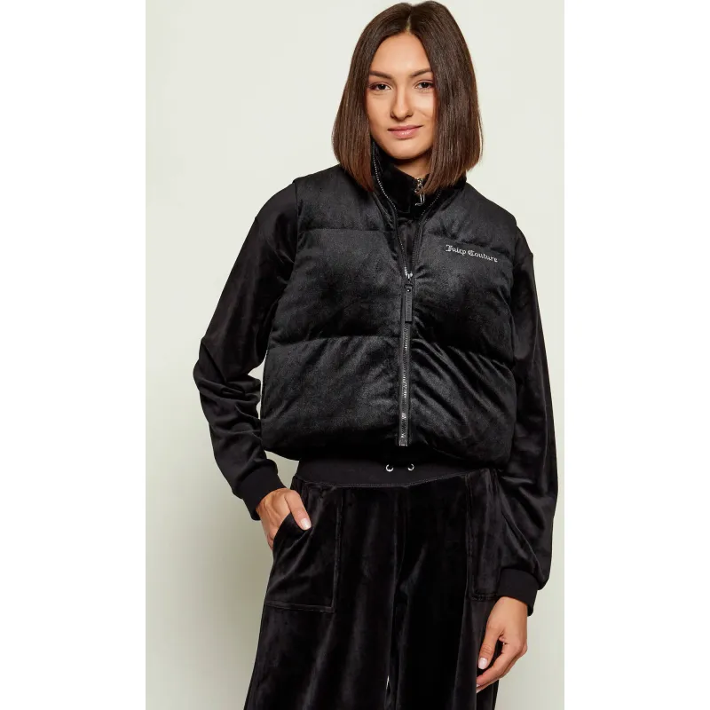 Juicy Couture Bezrękawnik LIGHTENING | Cropped Fit