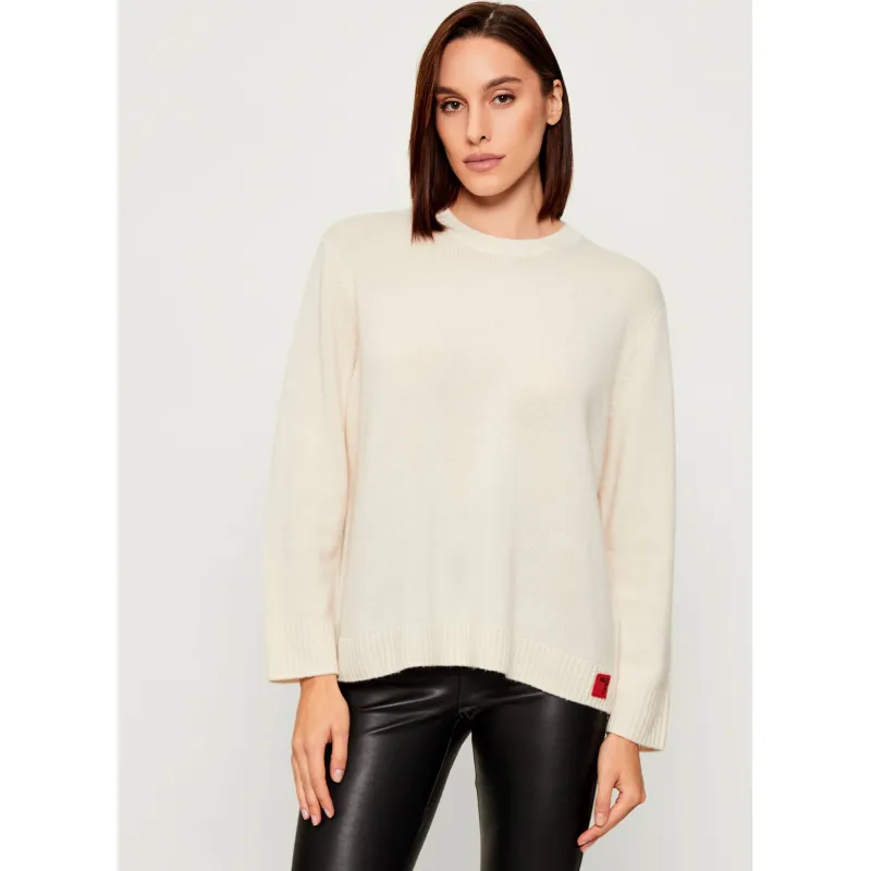 MAX&Co. Wełniany sweter PAPRICA | Loose fit | z dodatkiem kaszmiru