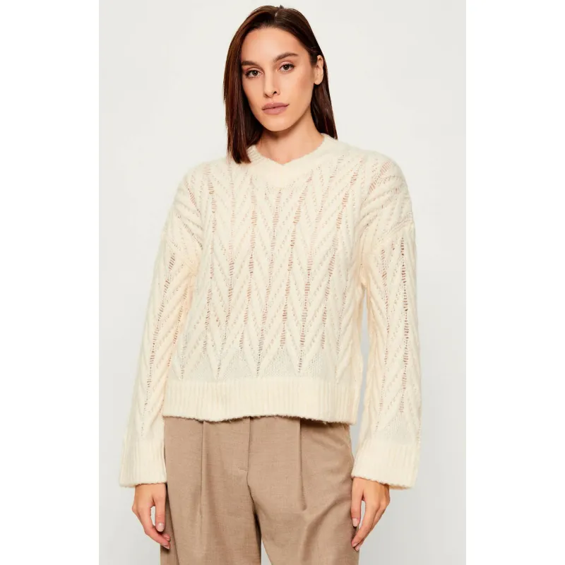 MAX&Co. Wełniany sweter CLAVIER | Regular Fit