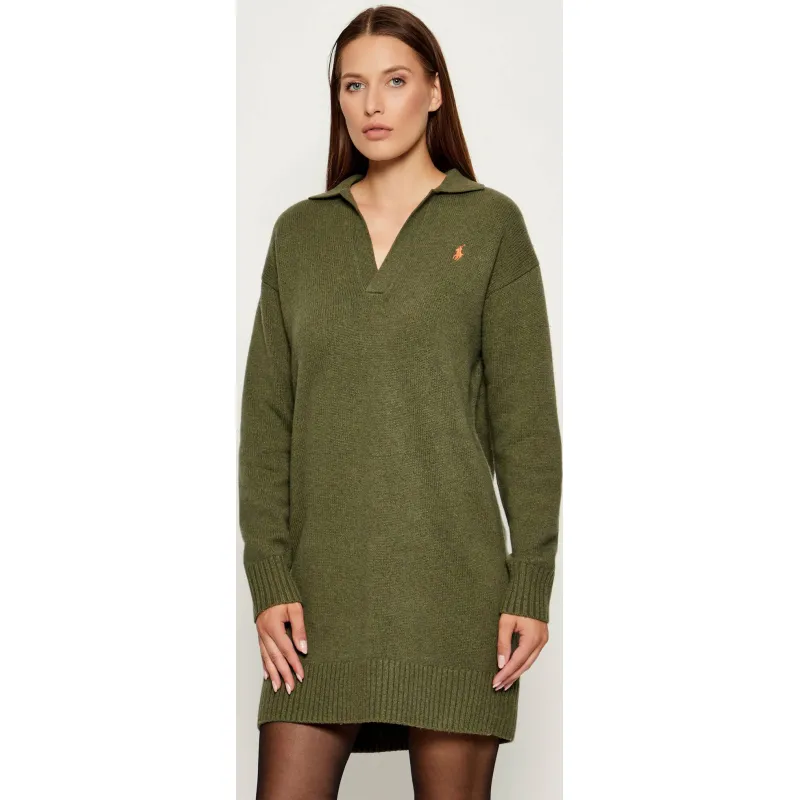 POLO RALPH LAUREN Wełniana sukienka