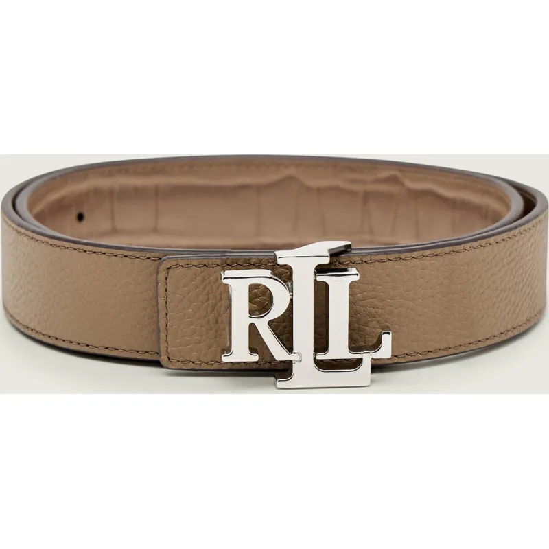 LAUREN RALPH LAUREN Skórzany dwustronny pasek