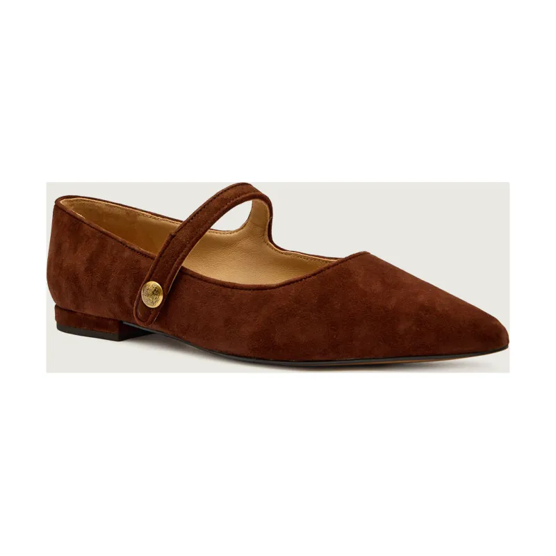 LAUREN RALPH LAUREN Baleriny LONDYN zamsz