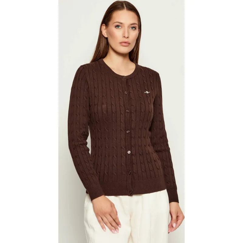 Gant Kardigan | Slim Fit | stretch