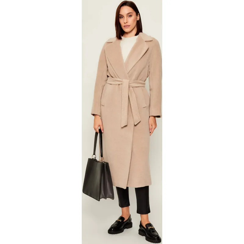 Weekend MaxMara Wełniany płaszcz TEMPERA