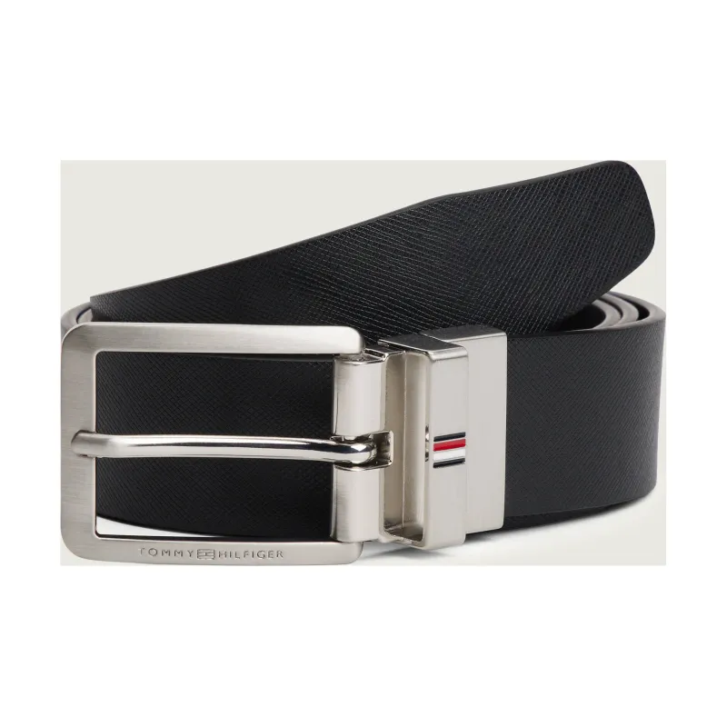 Tommy Hilfiger Skórzany dwustronny pasek BUSINESS