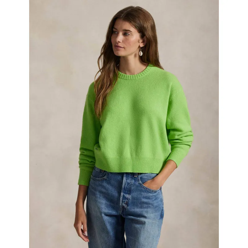 POLO RALPH LAUREN Wełniany sweter | Relaxed fit | z dodatkiem kaszmiru
