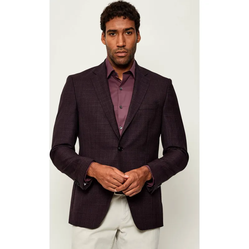 BOSS BLACK Wełniana marynarka H-Hutson-251 | Slim Fit