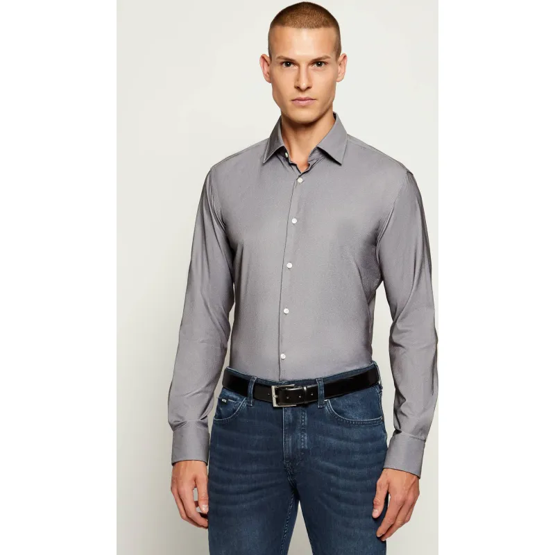 BOSS BLACK Koszula P-HANK-kent-C1-222 | Slim Fit
