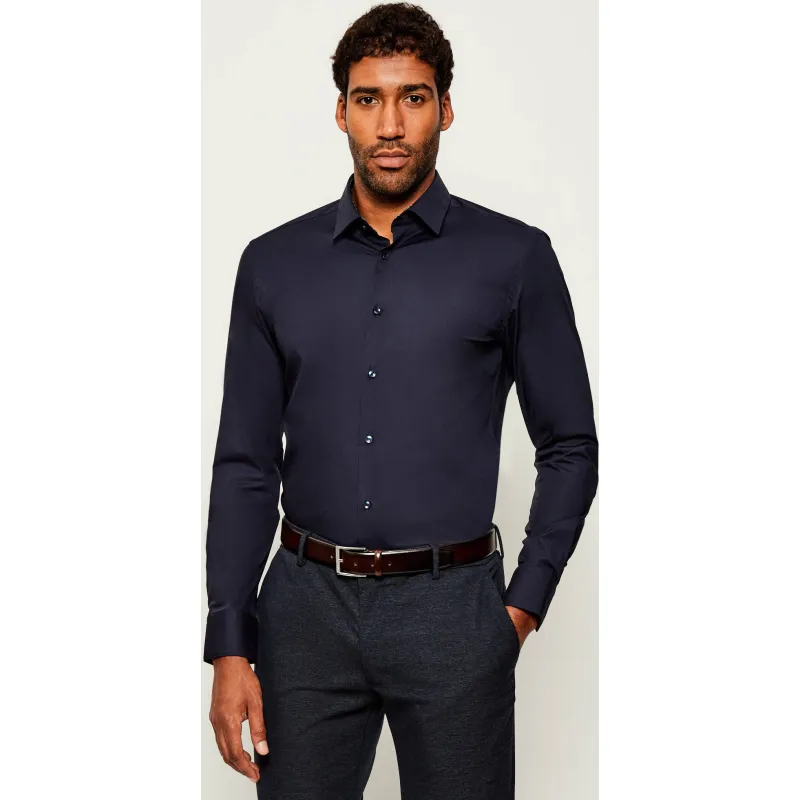 BOSS BLACK Koszula H-HANK-s-kent-C3-253 | Slim Fit | stretch