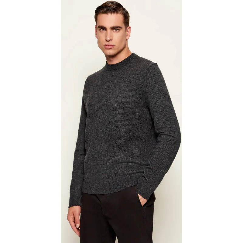 BOSS BLACK Wełniany sweter H-Hestro Regular Fit