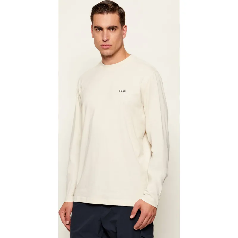 BOSS GREEN Longsleeve Tee Long | Regular Fit | stretch