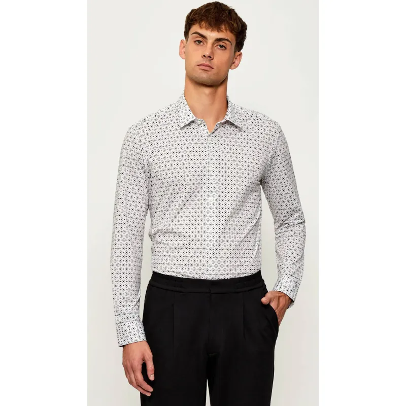BOSS BLACK Koszula P-ROAN-kent-C1-233 | Slim Fit | stretch