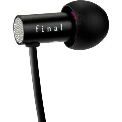 Słuchawki dokanałowe FINAL AUDIO E2000C z mikrofonem Czarny