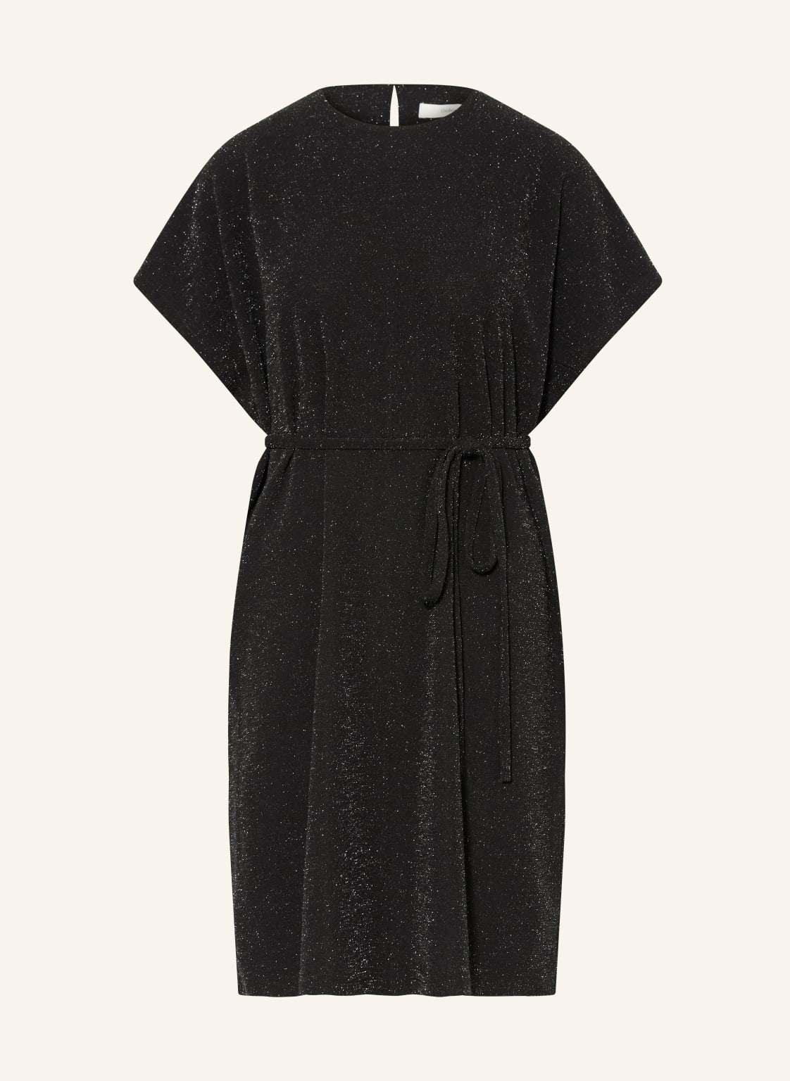 Selected Femme Sukienka Koktajlowa Z Błyszczącą Nicią schwarz