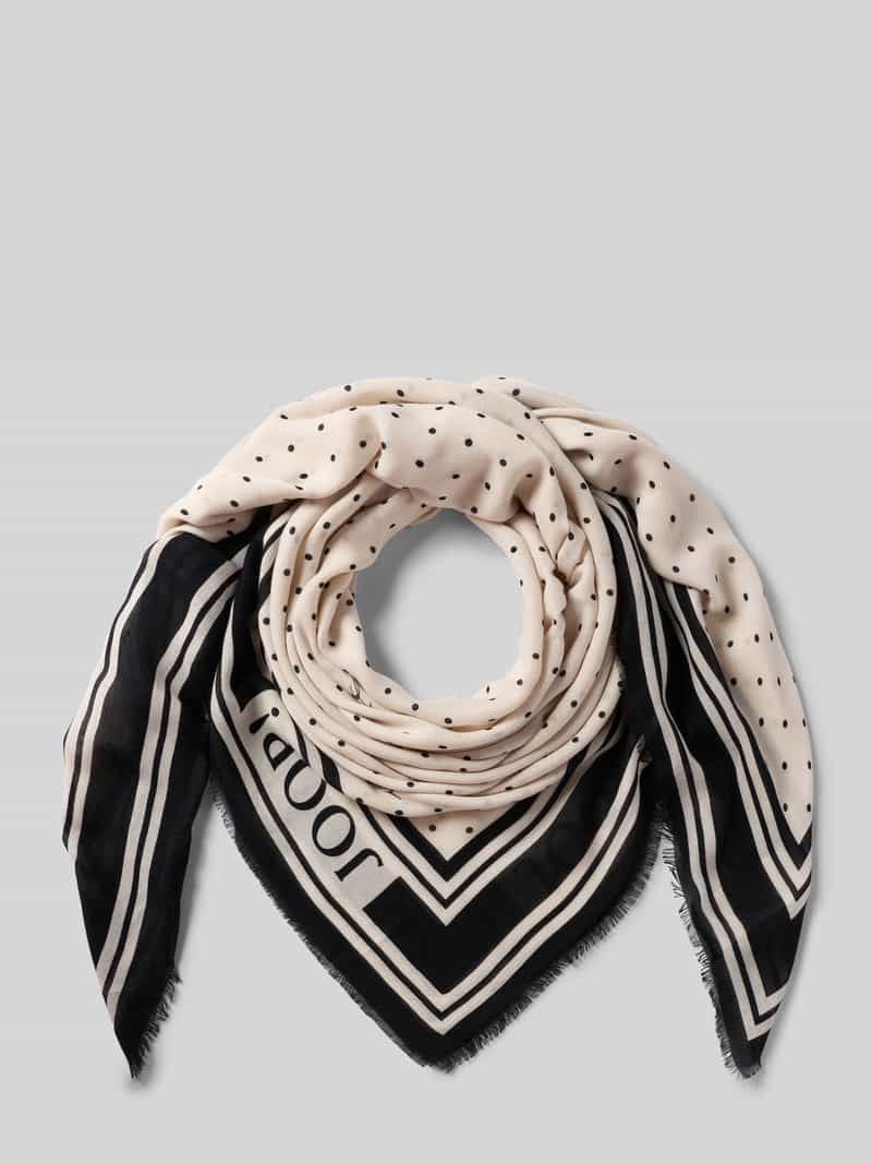 Chusta z detalem z logo model ‘Adaliz’