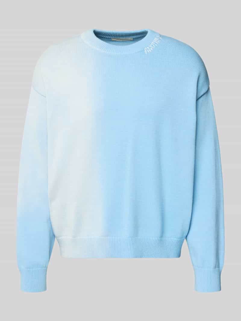 Sweter z dzianiny z cieniowaniem model ‘ANOTHER STICH’