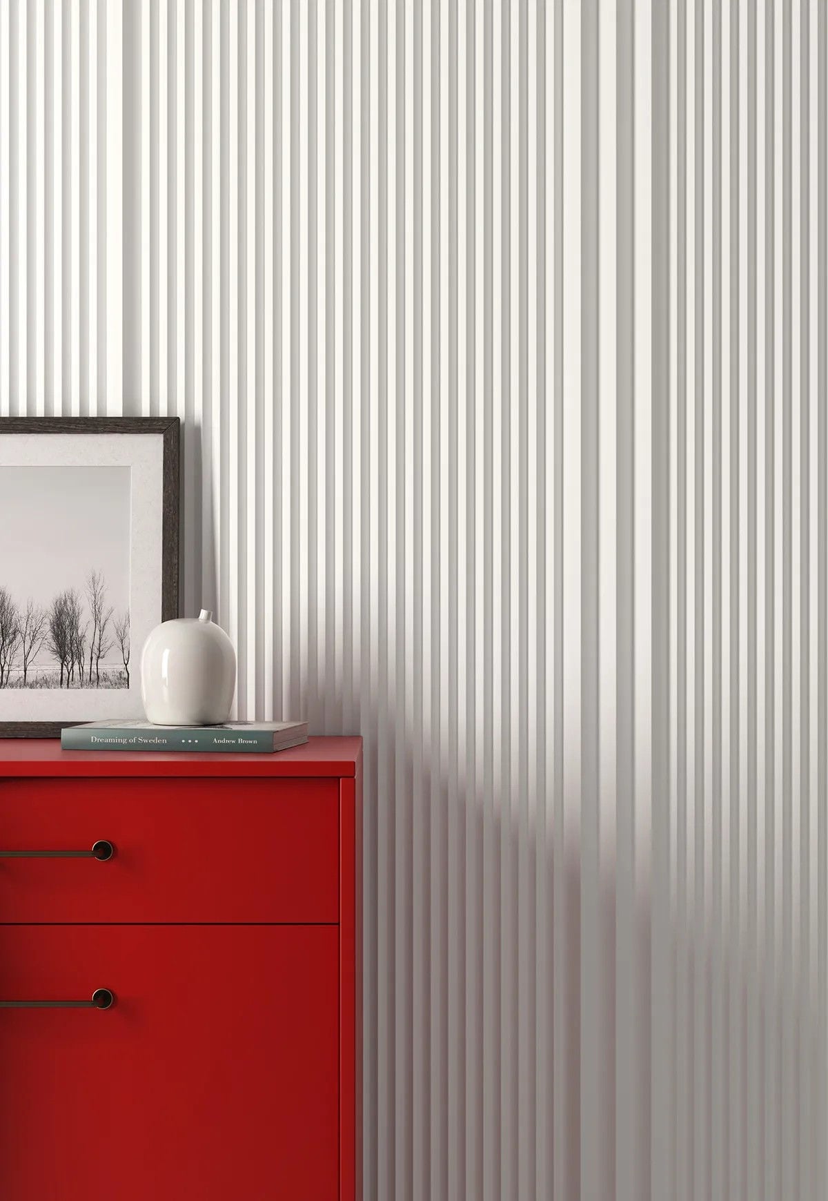 Mardom Panel Ścienny Dekoracyjny Vivid Biały Wodoodporny Do Malowania 2 M Wp003Atp Decor