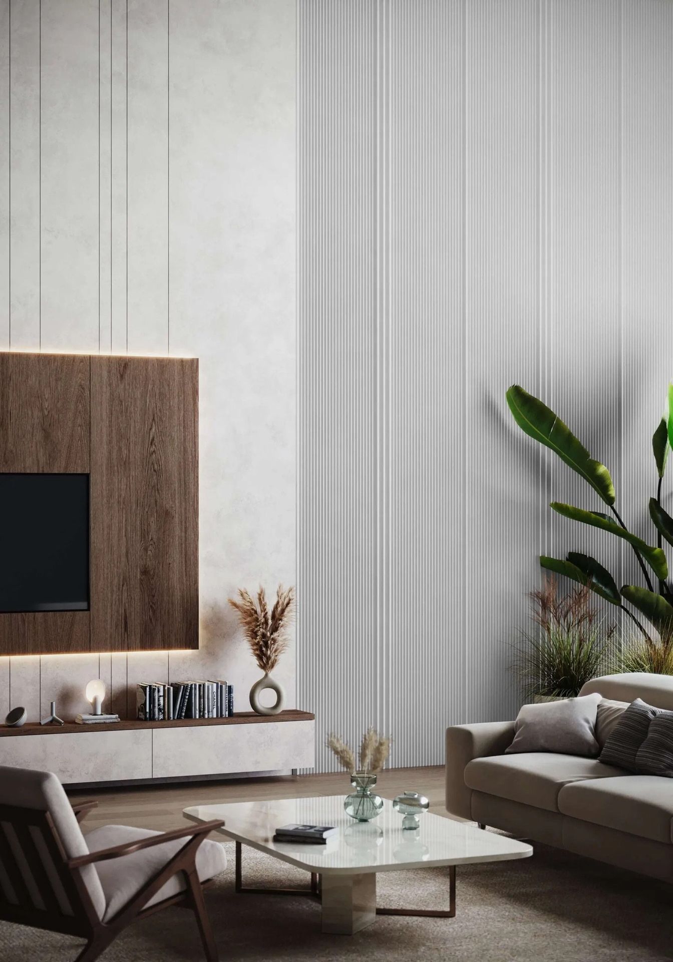 Mardom  Panel Ścienny Dekoracyjny Vivid Biały Wodoodporny 2 M Wp003At Decor