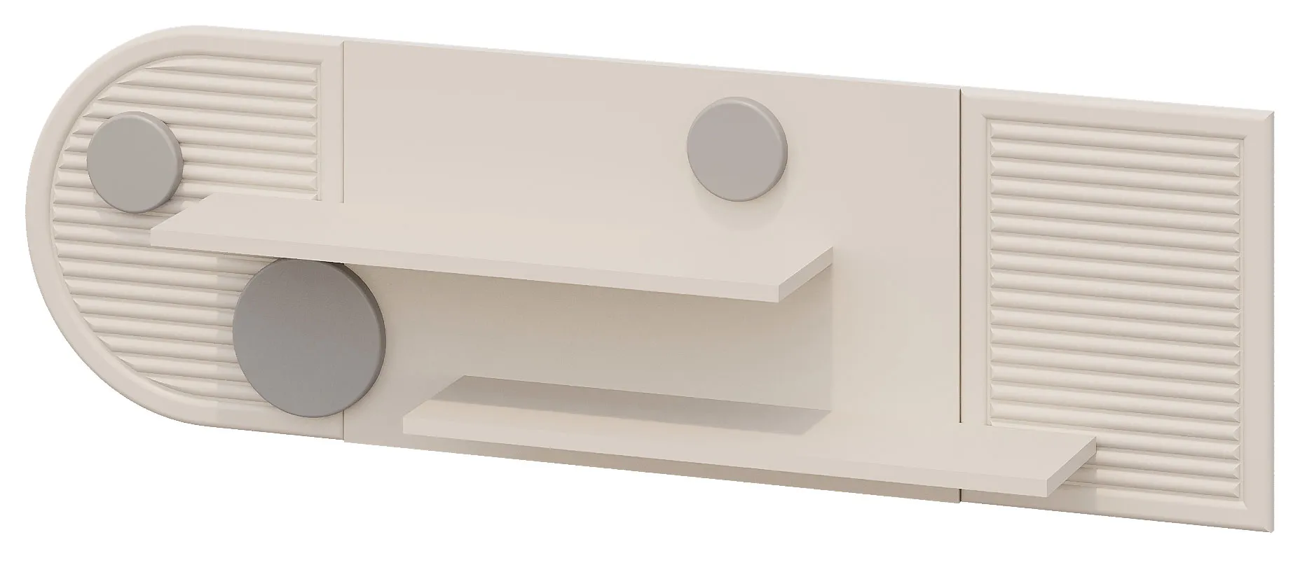 Kaszmirowa półka dziecięca ryflowana G0-P57