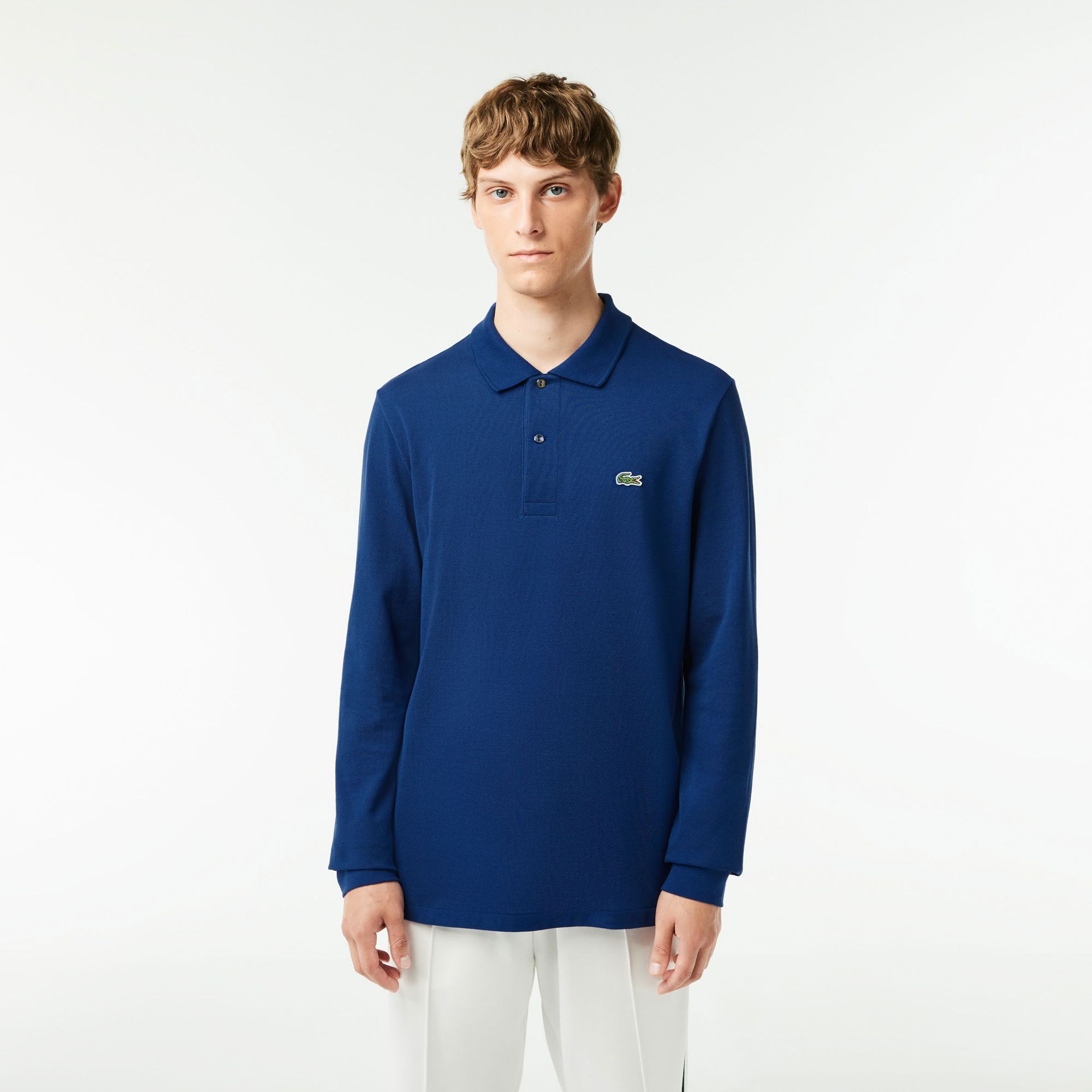 Lacoste Original L.12.12 Long Sleeve Cotton Polo Shirt