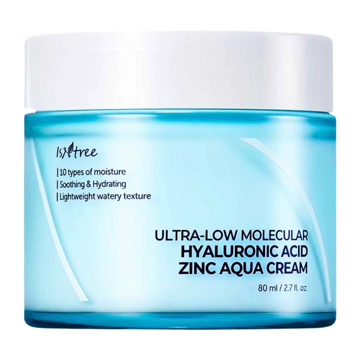 IsNtree - Ultra-Low Molecular Hyaluronic Acid Zinc Aqua Cream 80ml