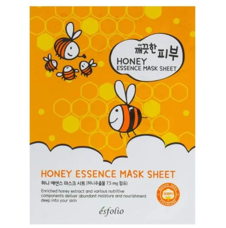 Esfolio - Honey Essence Mask Sheet