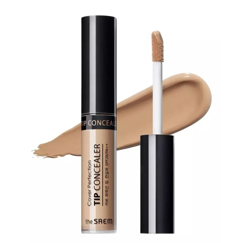 The Saem - Cover Perfection Tip Concealer 6.5ml - 03 Tan