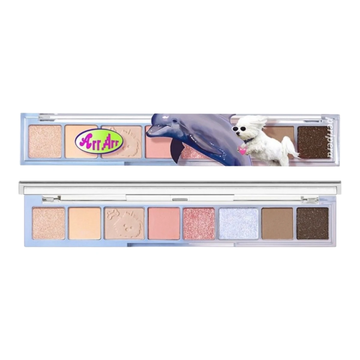 Peripera - All Take Mood Palette Maltese Special Edition - 16 Bravo - pink puppy!