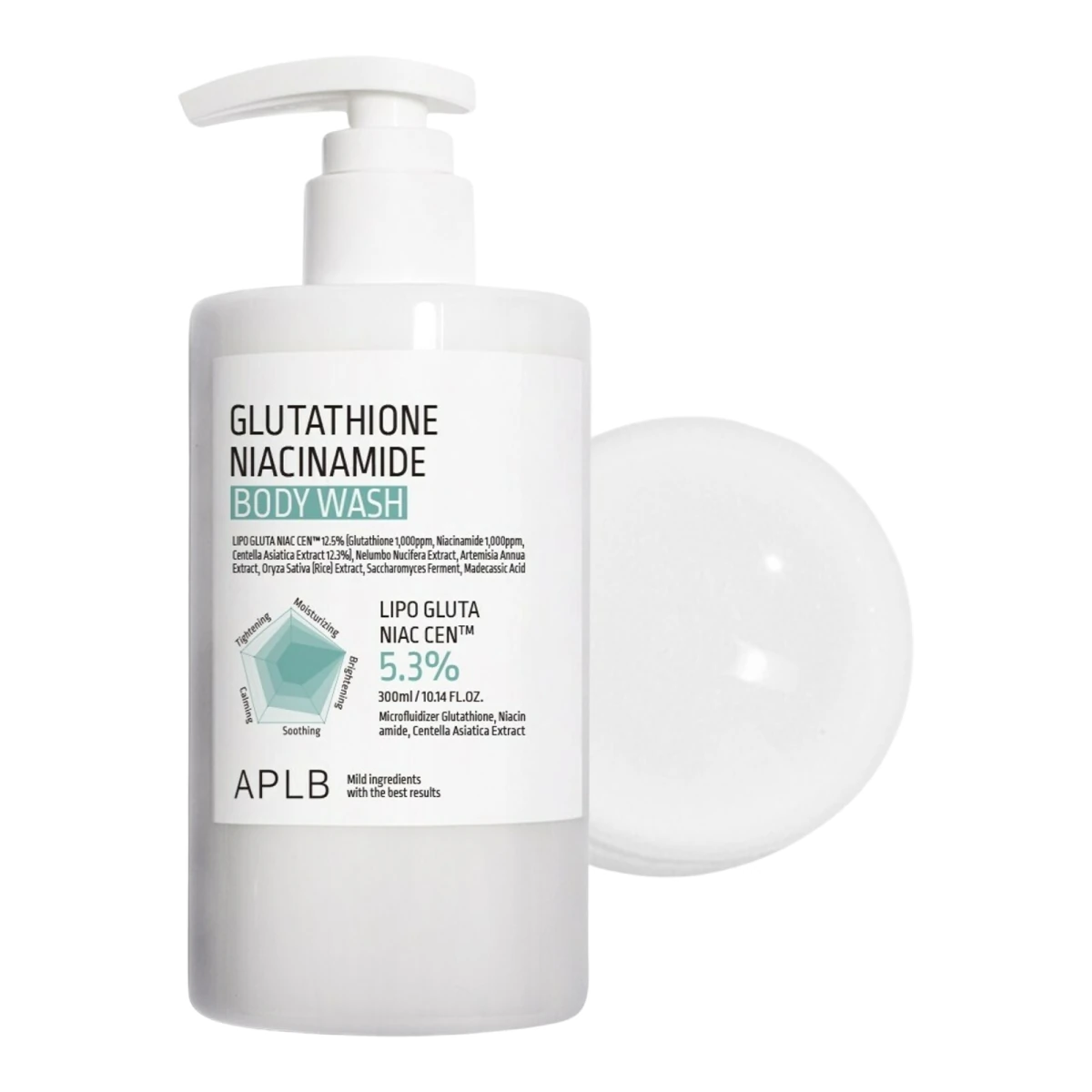 APLB - Glutathione Niacinamide Body Wash 300ml