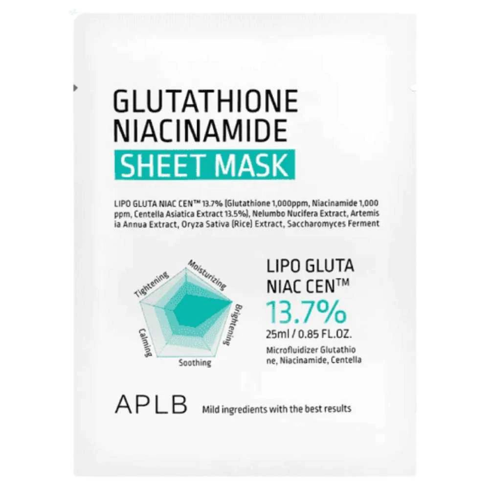 APLB - Glutathione Niacinamide Sheet Mask 25ml