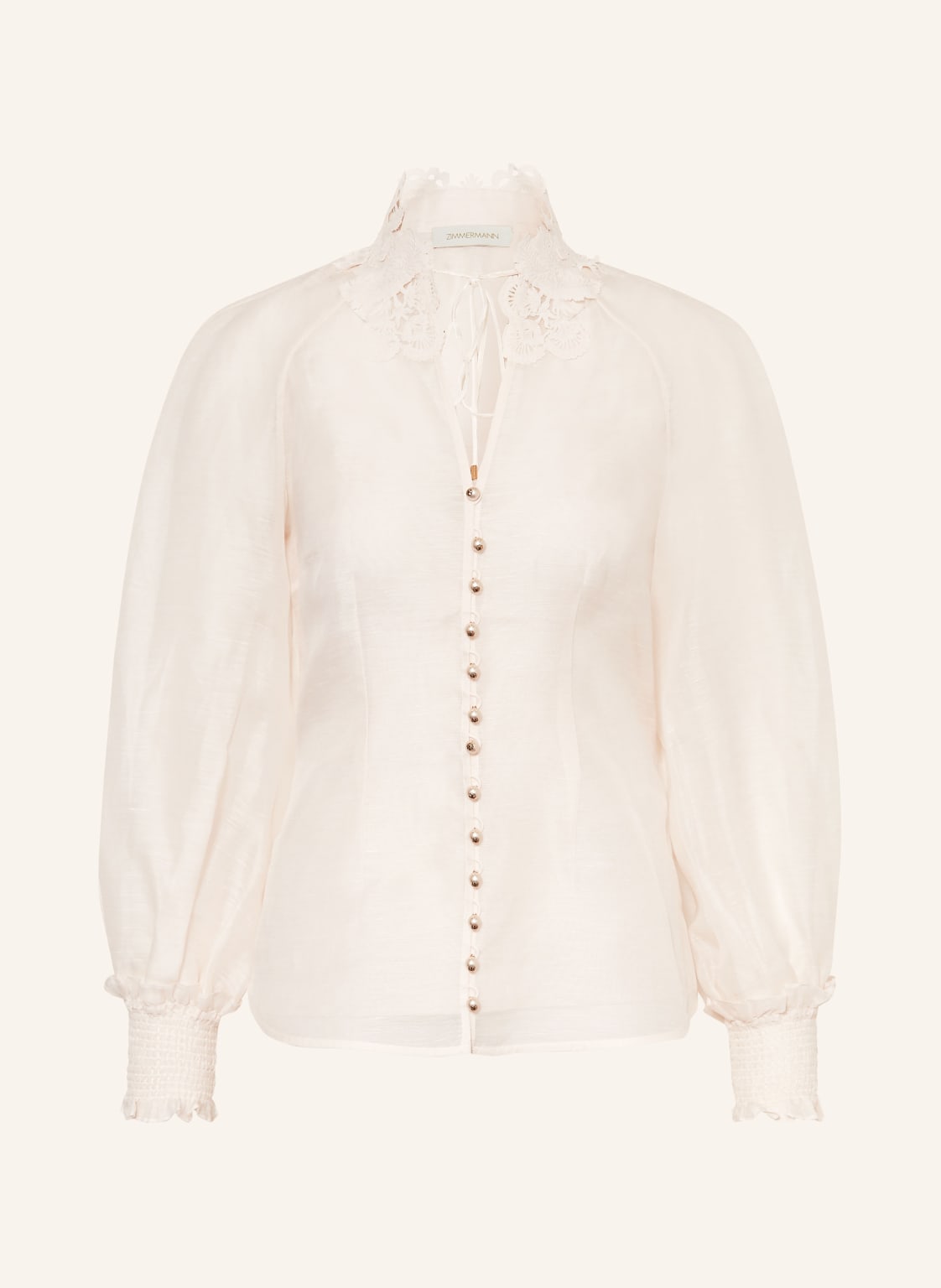 Zimmermann Bluzka Rebellion Z Lnu weiss