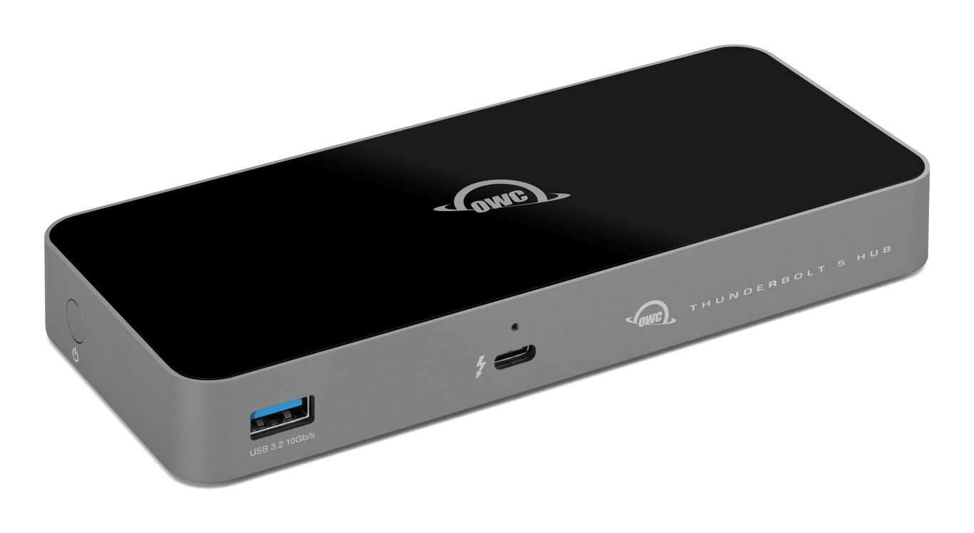 OWC Thunderbolt 5 Hub 120000 Mbit/s Czarny, Szary OWCTB5HUB5PF