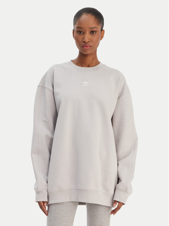 adidas Bluza Essentials KD9121 Szary Oversize