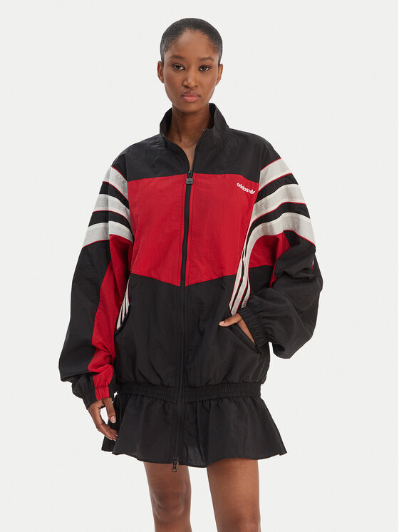 adidas Sukienka codzienna Santiago KC9134 Czarny Oversize