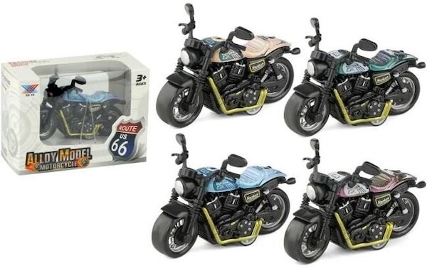 Motor metal z napędem 1:36 MIX