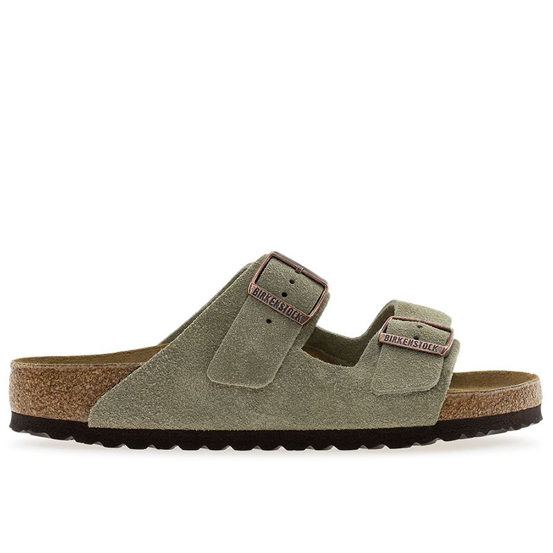 Klapki męskie Birkenstock Arizona BS 51461 - zielone