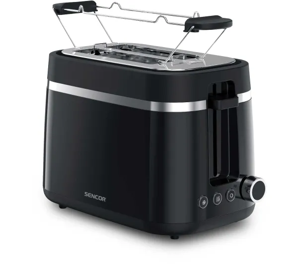 Sencor STS 2710BK Ruszt do bułek Rozmrażanie 850W