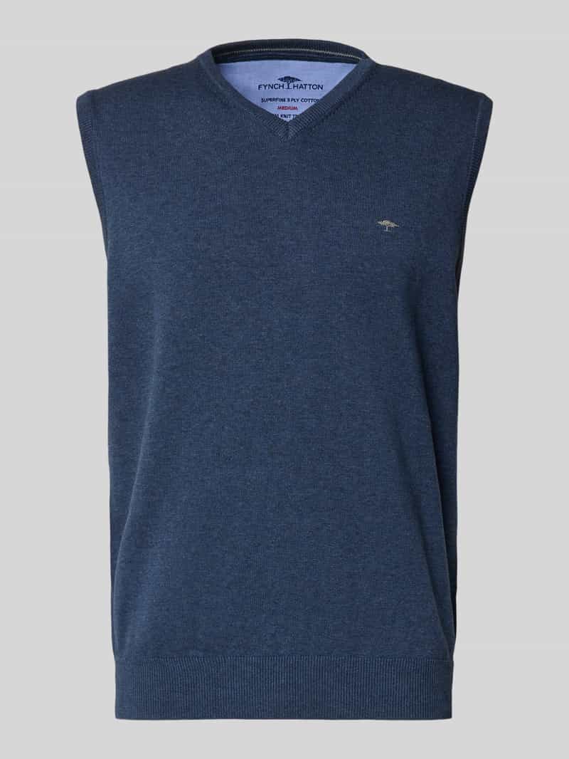 Bezrękawnik z wyhaftowanym logo