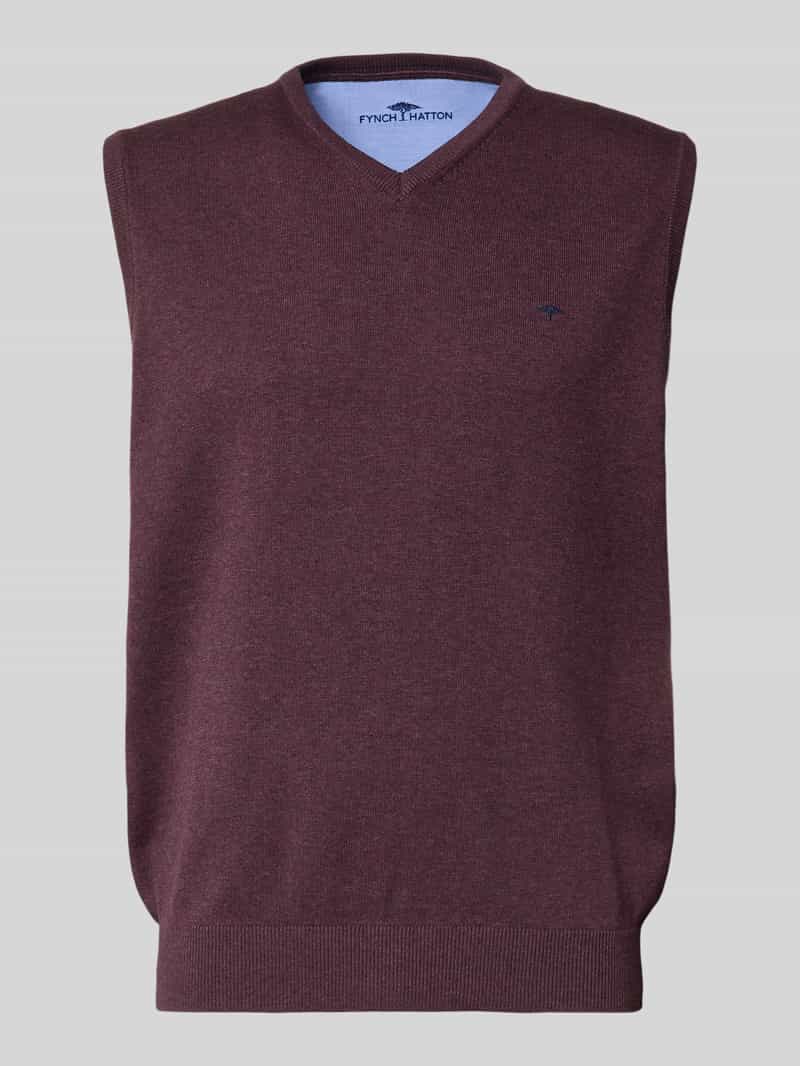 Bezrękawnik z wyhaftowanym logo