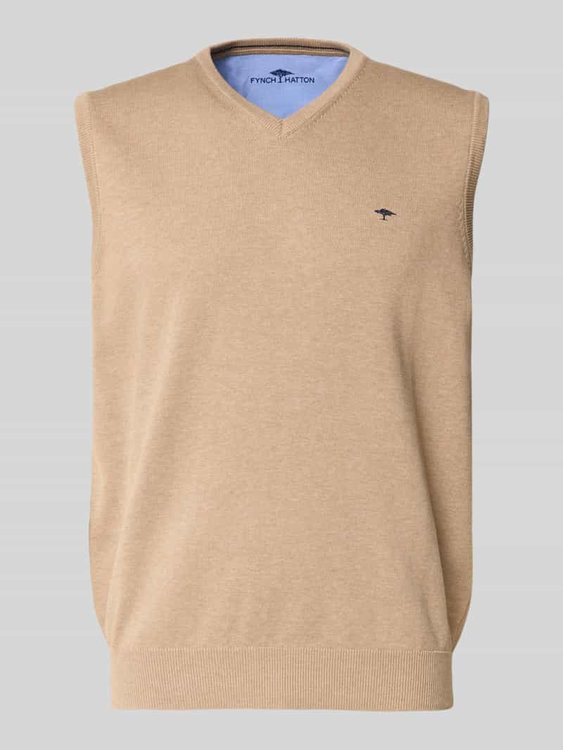 Bezrękawnik z wyhaftowanym logo