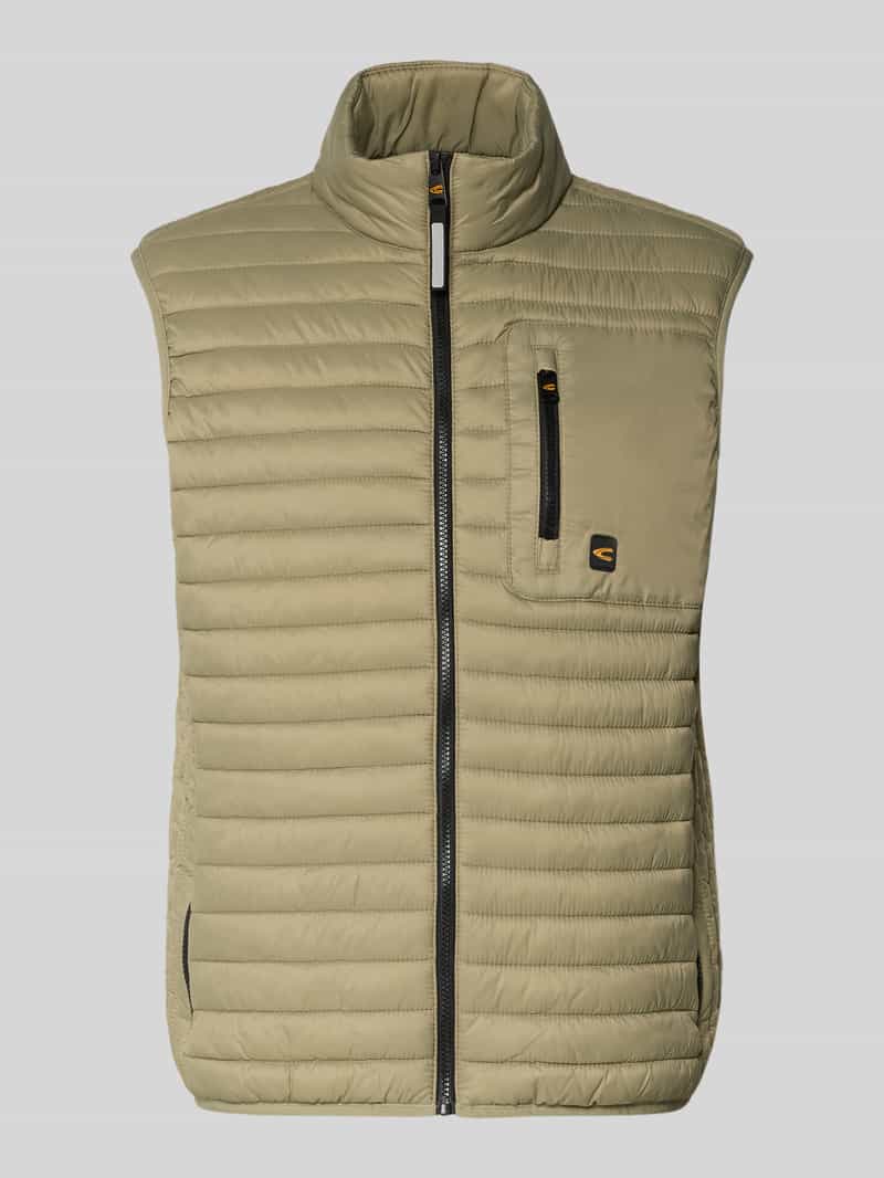 Kamizelka pikowana ze stójką