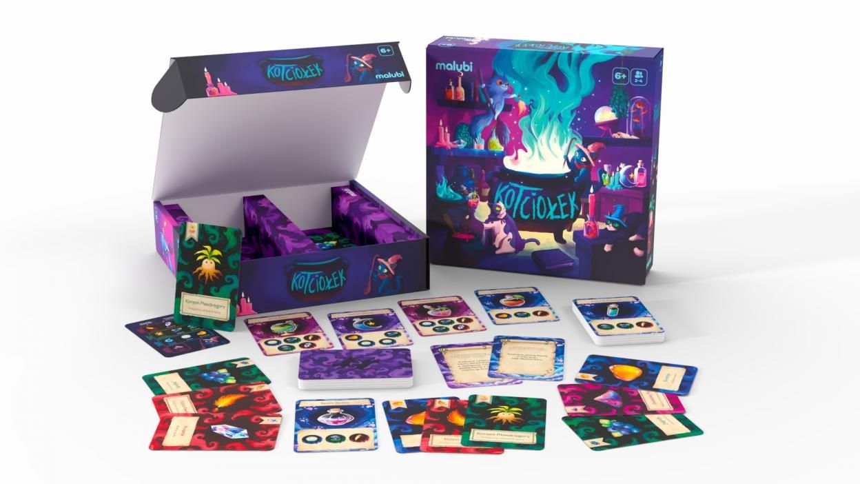 Kotciołek Malubi - gra