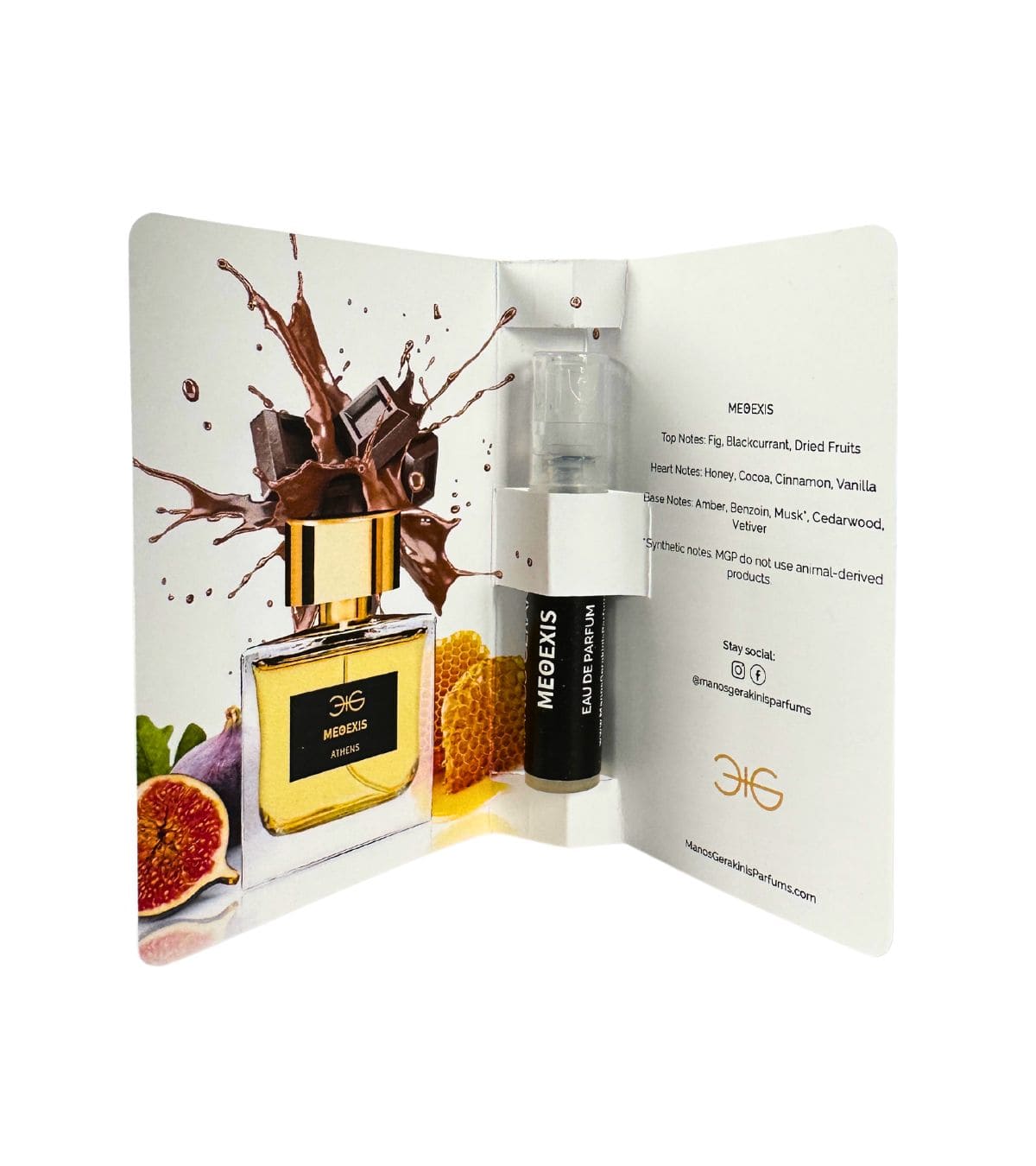 Manos Gerakinis Methexis próbka wody perfumowanej unisex 3ml