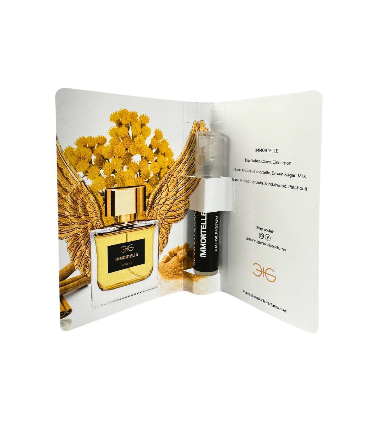 Manos Gerakinis Immortelle próbka wody perfumowanej unisex 3ml